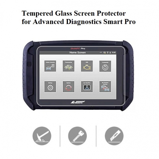 Glass Screen Protector for Advanced Diagnostics Smart Pro - Click Image to Close